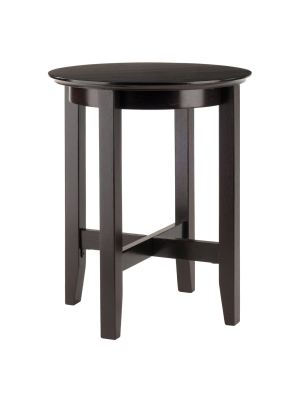 Toby End Table Espresso - Winsome