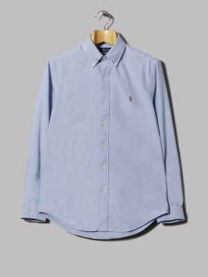 Polo Ralph Lauren Oxford Shirt (light Blue)