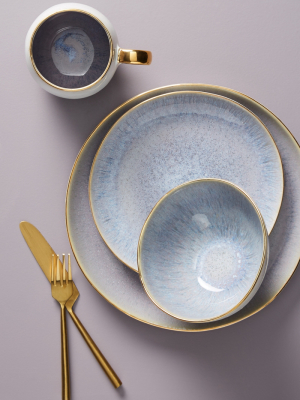 Gilded Lilac Dinner Plate