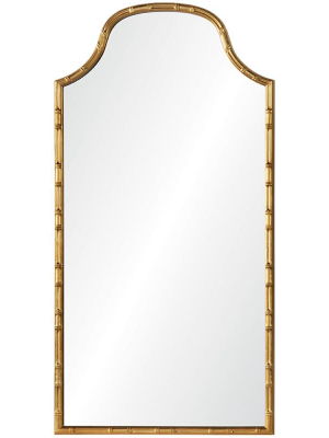 Aged Gold Leaf Mirror