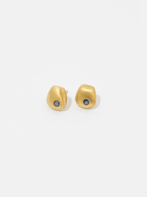 Bune Earrings In Brass