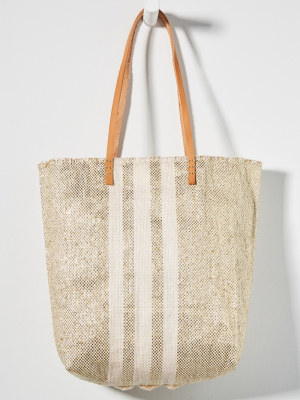 En Shalla Fringed Tote Bag