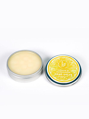 Lemon & Cardamom Hand Salve: 3oz