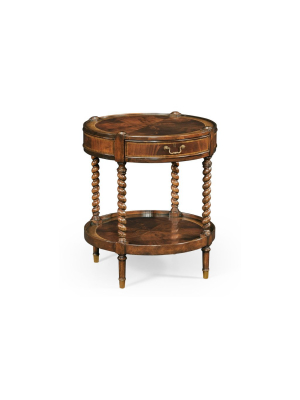 Regency Mahogany Round Side Table