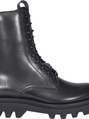 Givenchy Lace-up Combat Boots