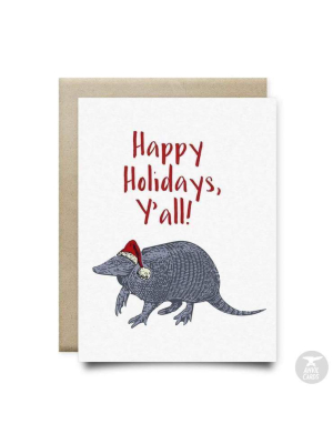 Happy Holidays Yall Card | Anvil Cards