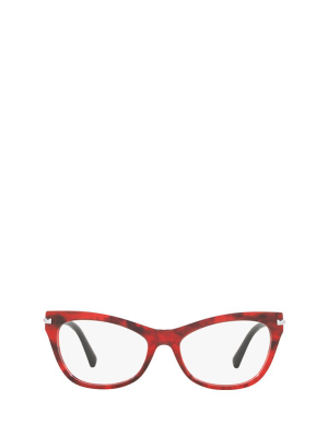 Valentino Eyewear Cat-eye Frame Glasses