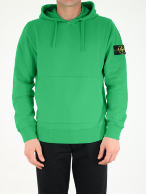 Stone Island Logo Patch Hoodie