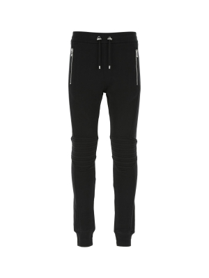 Balmain Panelled Drawstring Sweatpants