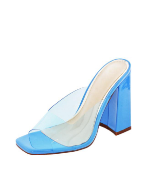 Kathleen150 Blue Women's Heel