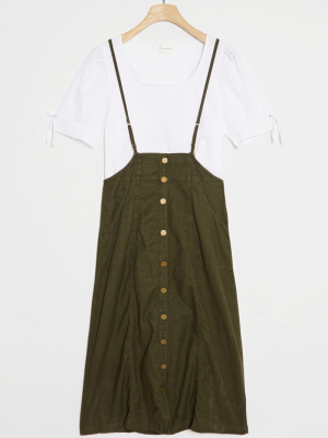 Francoise Overall Skirt