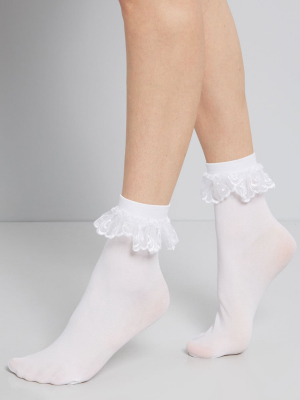 Just You And Eyelet Socks