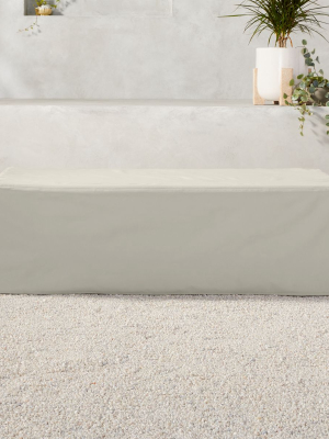 Ivory Concrete Coffee Table Cover