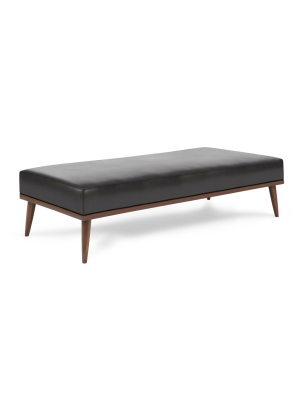 Beckett Leather Bench