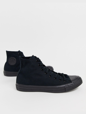 Converse All Star Hi Sneakers In Black M3310c