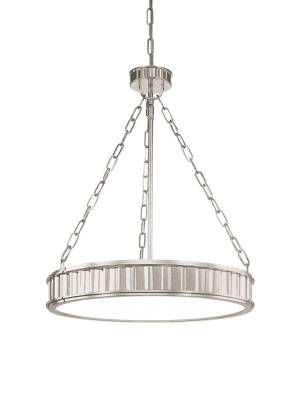 Middlebury 5 Light Pendant Polished Nickel