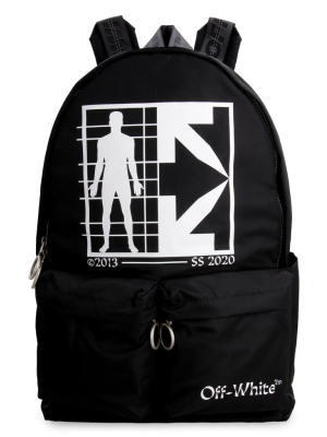 Off-white Logo Print Backpack