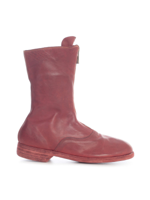 Guidi Front Zipped Boots