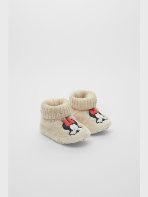 © Disney Faux Fur Slippers