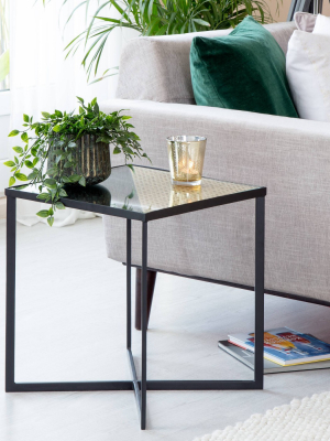 Ludlow Metal Side Table Black - Finch