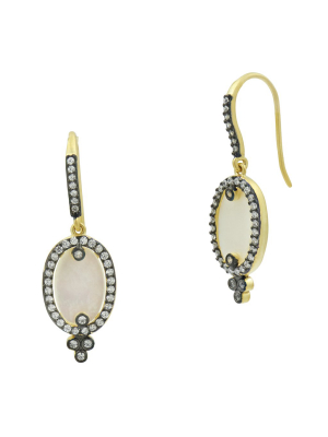 Mother Of Pearl Hook Drop Earrings