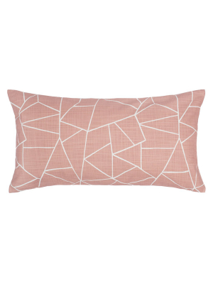 The Pink Graphic Throw Pillow