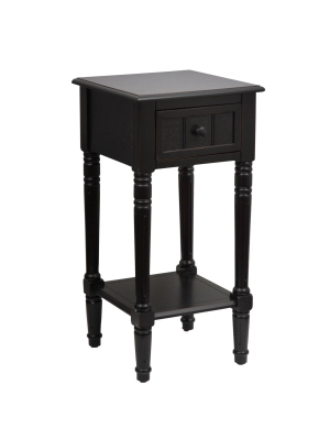 Simplify One Drawer Accent Table - Décor Therapy