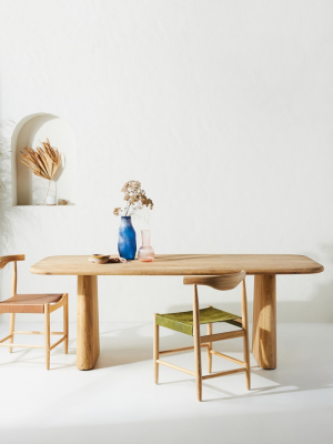 Kalle Sculptural Oak Dining Table