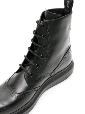 Alexander Mcqueen Hybrid Brogues Boots