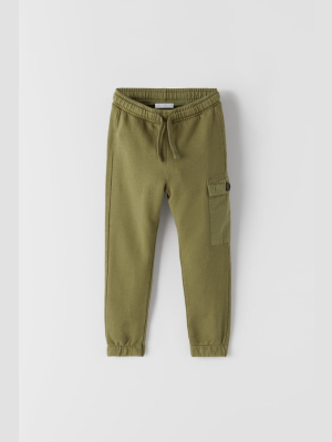 Plush Cargo Pants