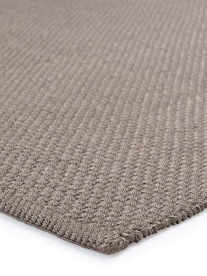 Kawela Indoor/outdoor Solid Grey Rug