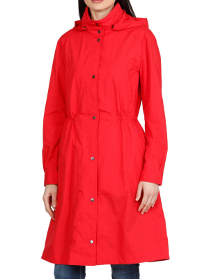 Woolrich Hooded Raincoat