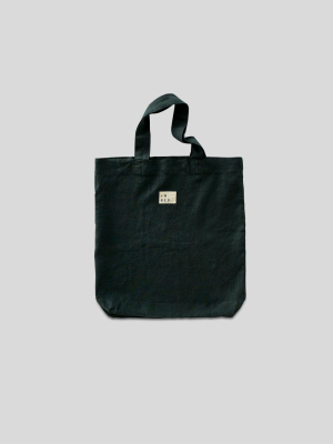 100% Linen Market Bag In Pine