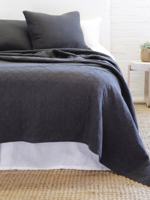 Pom Pom At Home Huntington Queen Coverlet - Midnight