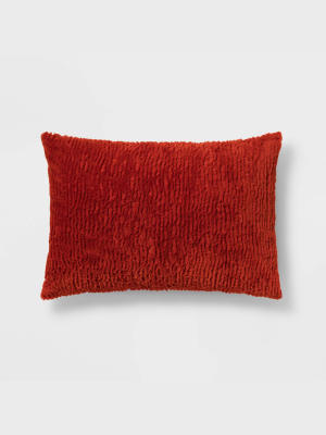 Standard Faux Fur Solid Pillowcase - Room Essentials™