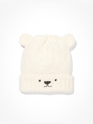 Aeo Polar Bear Beanie