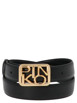 Pinko Love Birds Logo Belt