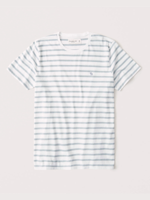 Striped Icon Tee