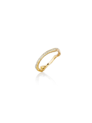 Wonderland Twig Diamond Eternity Ring