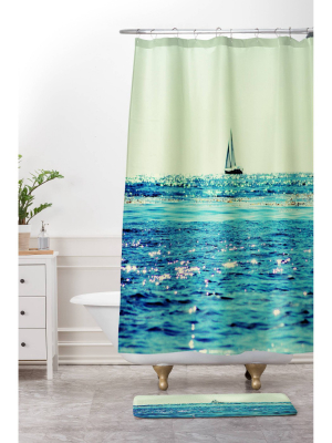 Sailing Shower Curtain - Deny Designs