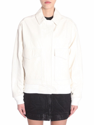 Givenchy Front Pockets Leather Jacket