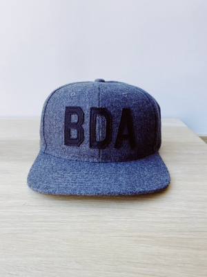 Bermuda Hat Wool Charcoal/black