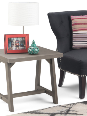 Hawkins Solid Wood End Table - Wyndenhall