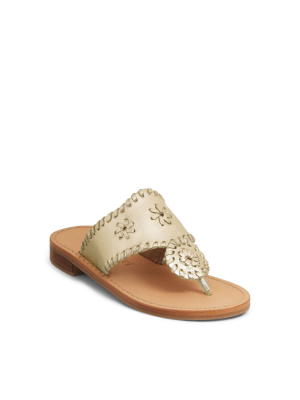 Jack Rogers Sandals - Platinum