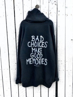 'bad Choices' Painted Sweatshirt