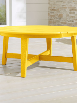 Vista Ii Lemon Adirondack Coffee Table