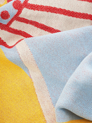 Parasol Del Playa Cotton Beach Towels / Mini Blankets - By Michele Rondelli