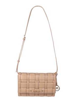 Michael Michael Kors Ivy Large Woven Crossbody Bag