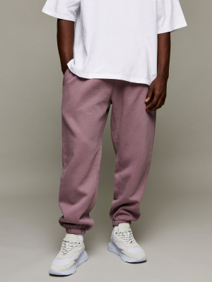 Lilac Wash Oversized Sweatpants