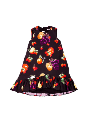 Ruffled Fruit Dress